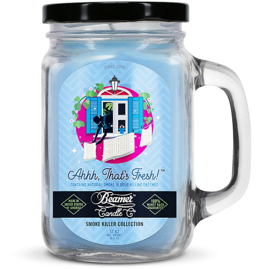 BEAMER CANDLE CO. - SMOKE KILLER - LARGE - AHHH, THAT'S FRESH!