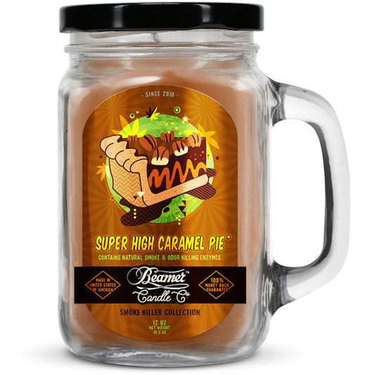 BEAMER CANDLE CO. - SMOKE KILLER - LARGE - SUPER HIGH CARAMEL PIE