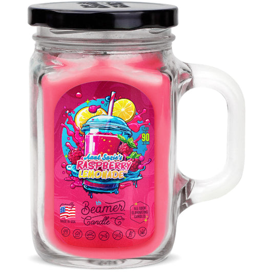 BEAMER CANDLE CO. - AROMATIC HOME SERIES - LARGE - AUNT SUZIE'S RASPBERRY LEMONADE