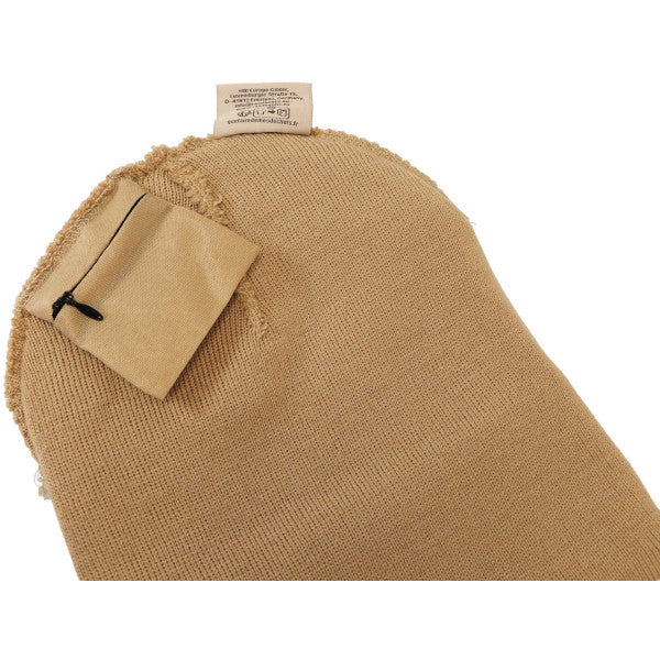 RAW HAT STASH BEANIE - TAN