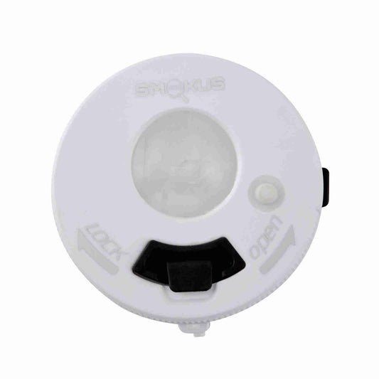 SMOKUS FOCUS VASETTO CON LENTE INGRANDIMENTO - BIANCO
