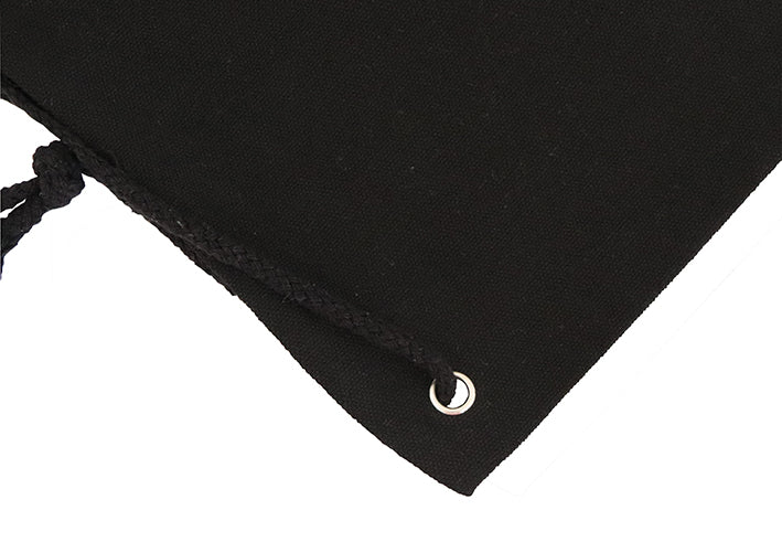 RAW DRAWSTRING BAG BLACK