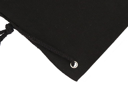 RAW DRAWSTRING BAG BLACK