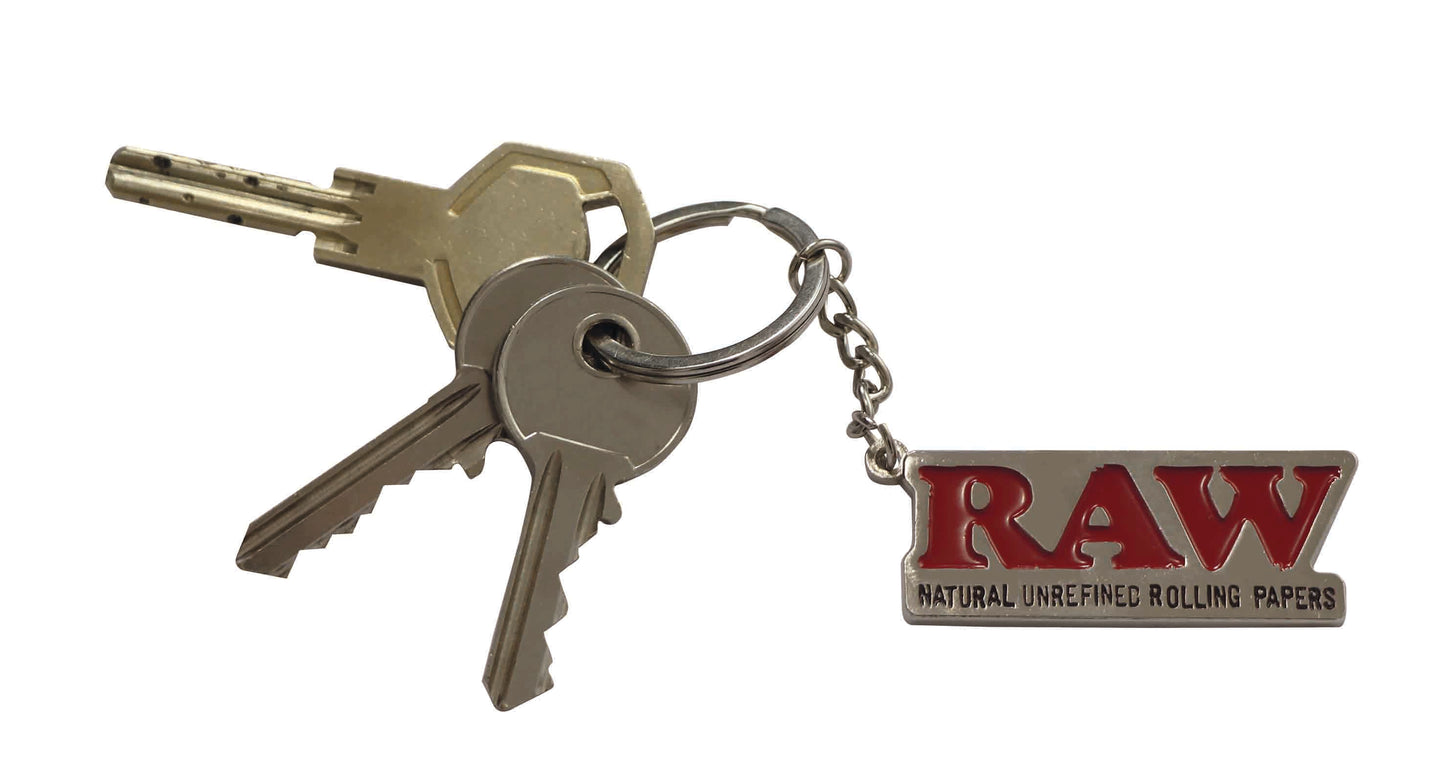 RAW METAL KEY CHAIN