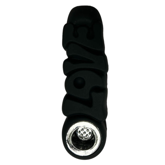 PIPA IN SILICONE LOVE 12cm - NERA