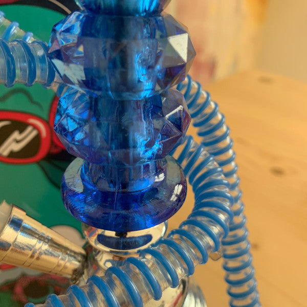 MONKIFROG NARGHILE' 35 cm 1 HOSE - BLU