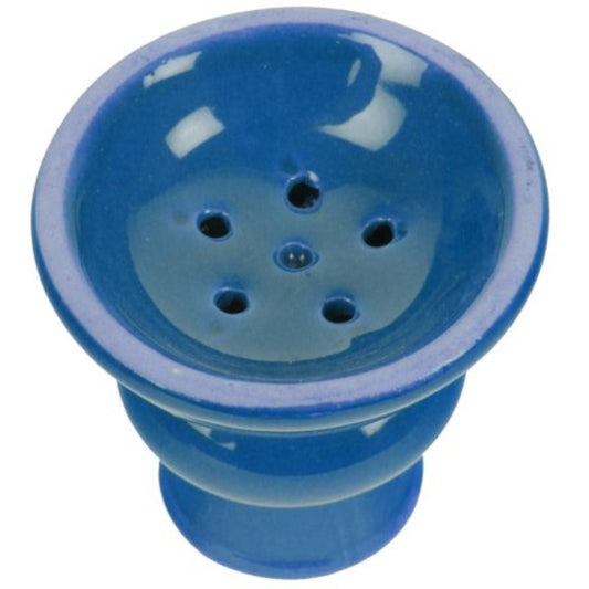 BRACIERE PER NARGHILE' IN CERAMICA - BLU
