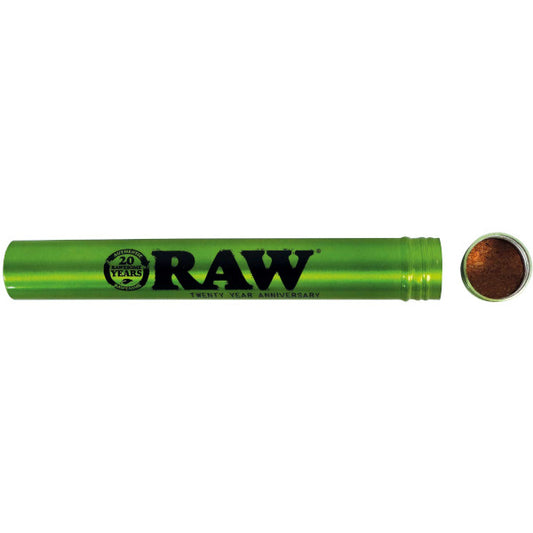 RAW ALUMINUM TUBE GREEN 20TH ANNIVERSARY