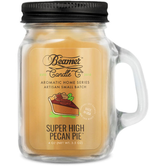 BEAMER CANDLE CO. - AROMATIC HOME SERIES - DOUBLE SHOT+ SMALL - SUPER HIGH PECAN PIE