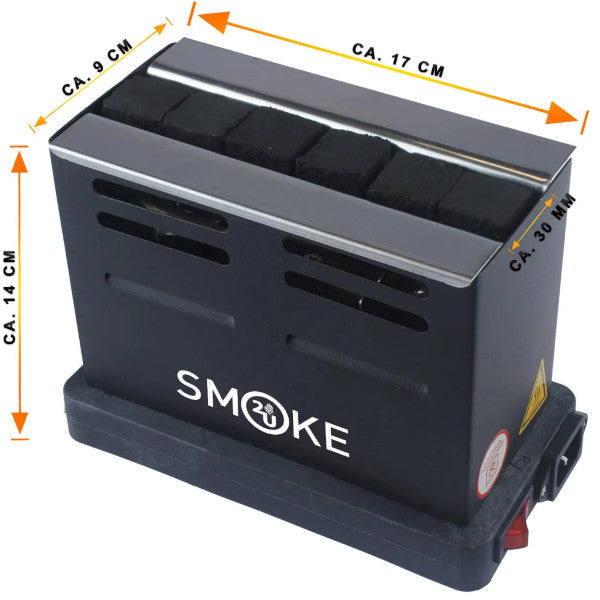 SMOKE FORNELLO PER CARBONE - 800Watt