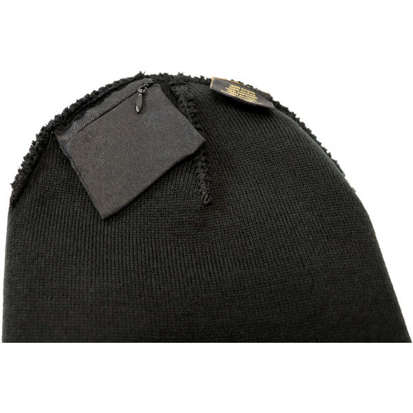 RAW HAT STASH BEANIE  BLACK