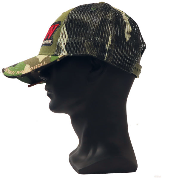 RAW HAT TRUCKER CAMO