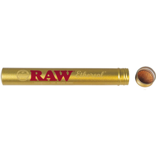 RAW ALUMINUM TUBE GOLD 15mm X 116mm