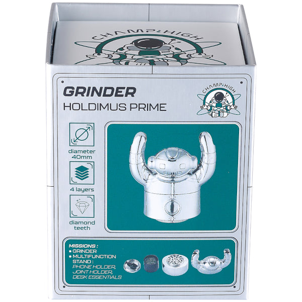 GRINDER IN ALLUMINIO ROBOT 40mm 4 PARTI