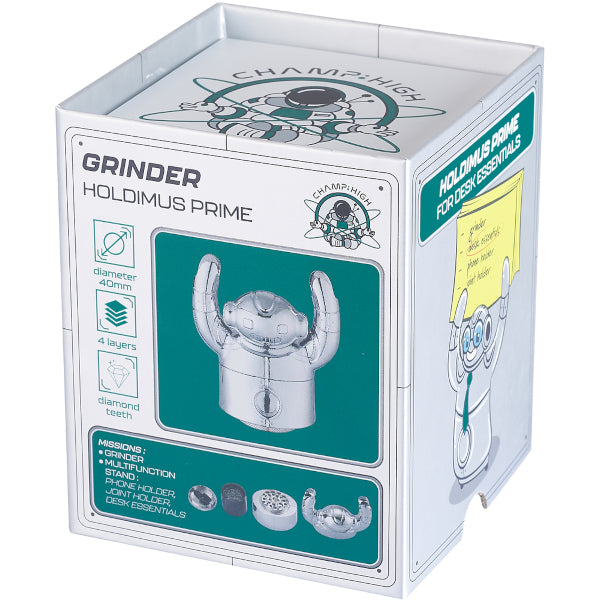 GRINDER IN ALLUMINIO ROBOT 40mm 4 PARTI
